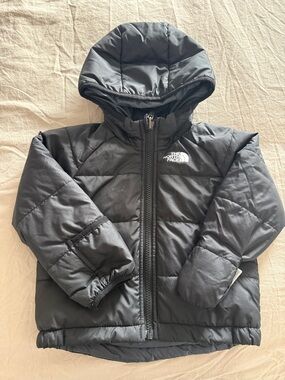 The North Face Black Kids Hooded Puffer Jacket